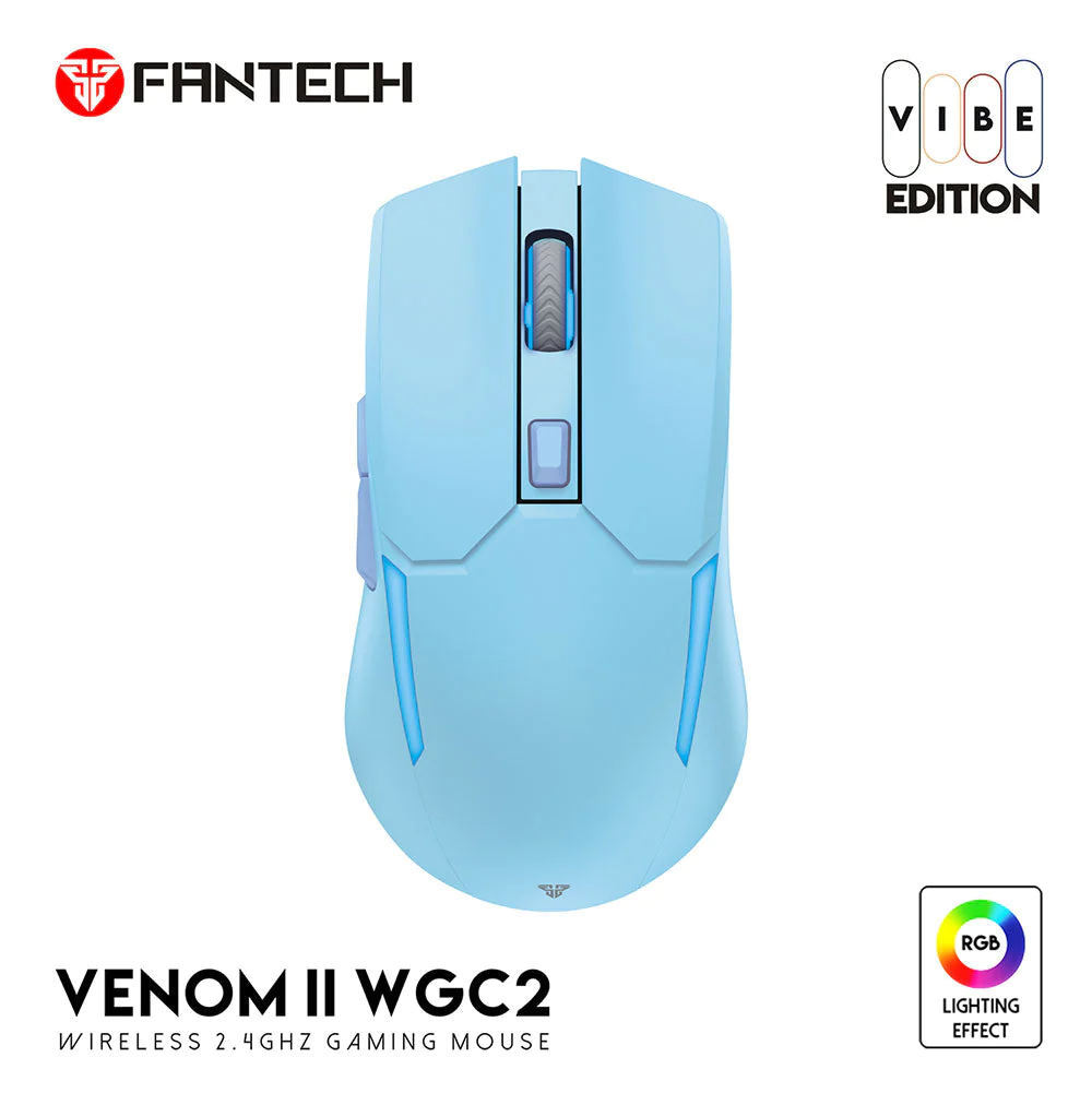 Fantech Venom II WGC2 Wireless 2.4Hz Gaming Mouse VIBE Edition Fantech Venom II WGC2 Wireless 2.4Hz Gaming Mouse VIBE Edition
